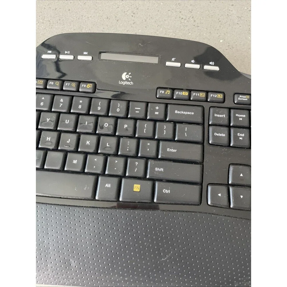 Logitech MK700/MK710 Wireless Ergonomic Keyboard no Dongle PARTS ONLY